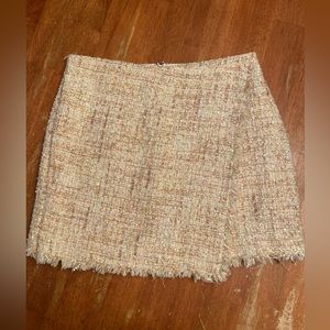 2 Tweed Mini Skirts